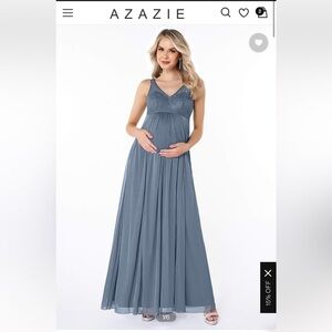 Azazie Andrea Maternity Bridesmaid Dress (twilight)